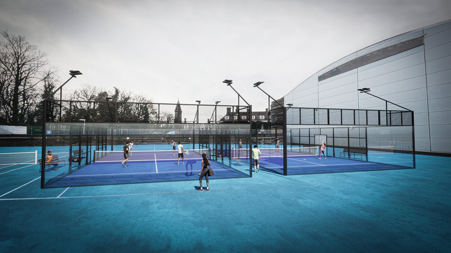perkembangan akademi padel profesional di dunia dan Indonesia