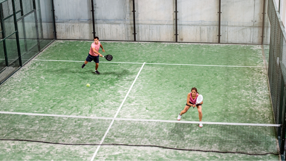 kurang komunikasi antara partner dalam padel ganda