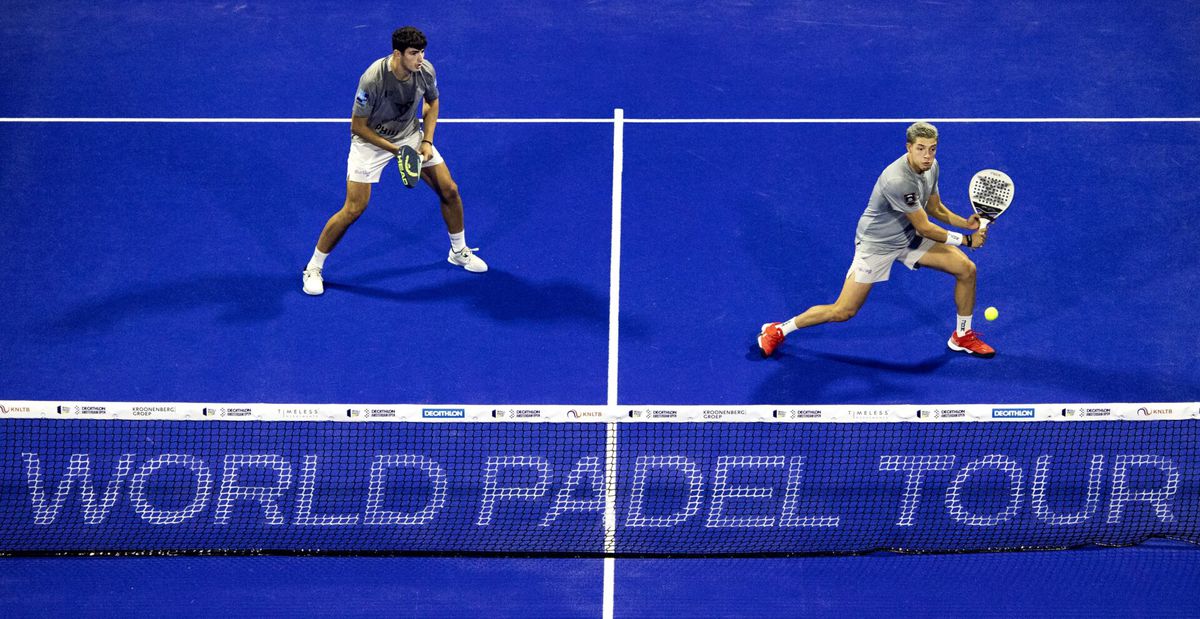 tempo permainan cepat dalam padel modern saat rally kompetitif