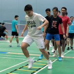 latihan ladder drill untuk meningkatkan agility pemain padel