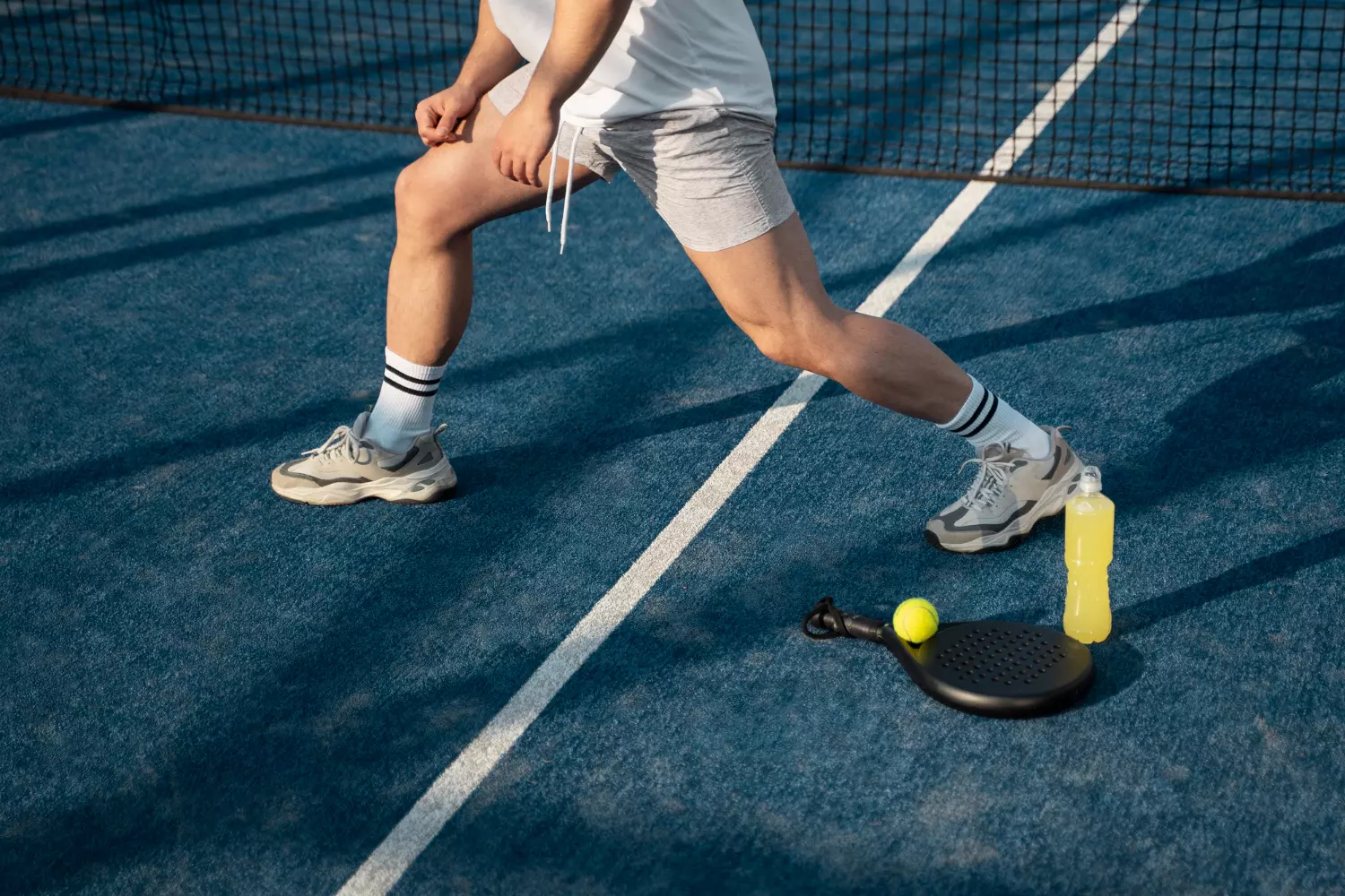 latihan volley cepat untuk meningkatkan refleks padel