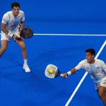 pemain padel menjaga konsistensi selama rally panjang